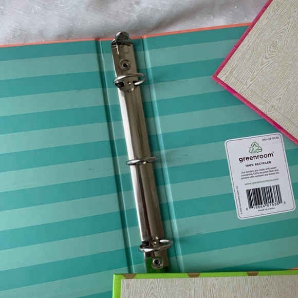 Greenroom 1” Ring Mini Binders, 3-Pack - Picture 4 of 6